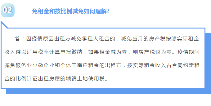 免租金和按比例減免如何理解?房產(chǎn)稅和城鎮(zhèn)土地使用稅減免這些問(wèn)題需厘清