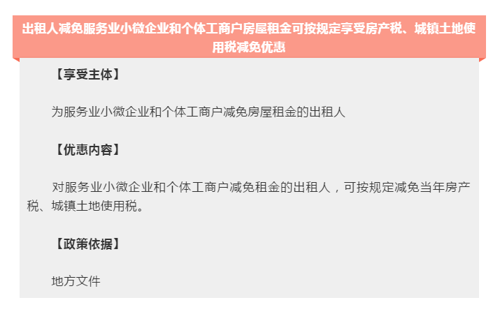 為小微企業(yè)和個體工商戶紓困解難，這些稅費優(yōu)惠政策請收好