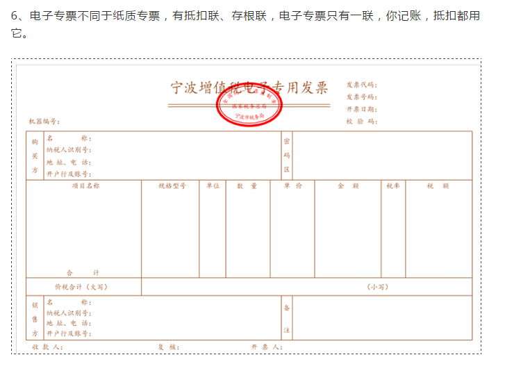 今天，電子專票正式亮相！無(wú)抵扣聯(lián)、不蓋發(fā)票專用章