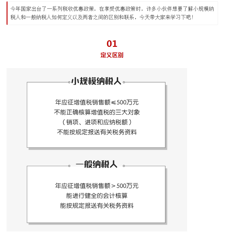 明確了！新成立公司，到底選小規(guī)模納稅人還是一般納稅人？