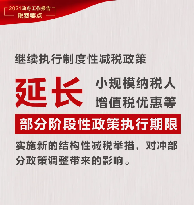 @納稅人繳費(fèi)人：政府工作報告中的這些稅費(fèi)好消息請查收！