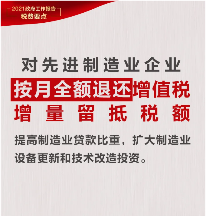 @納稅人繳費(fèi)人：政府工作報告中的這些稅費(fèi)好消息請查收！