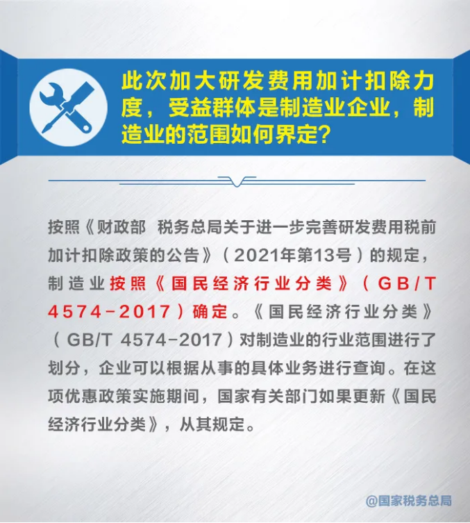 知識帖！九張圖帶你了解研發(fā)費(fèi)用加計(jì)扣除新政策