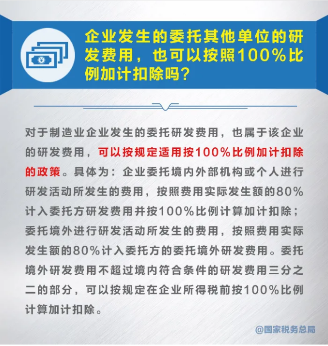 知識帖！九張圖帶你了解研發(fā)費(fèi)用加計(jì)扣除新政策