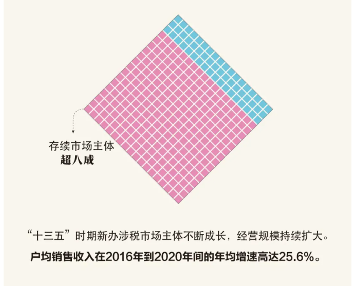 “十三五”時期，新辦涉稅市場主體有什么特點？