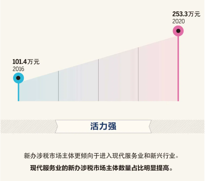 “十三五”時期，新辦涉稅市場主體有什么特點？