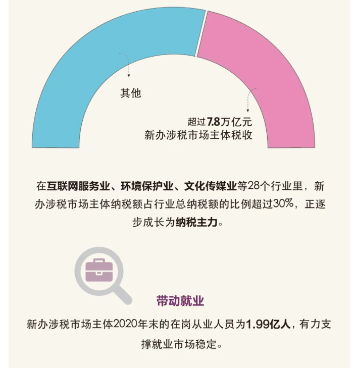 “十三五”時期，新辦涉稅市場主體有什么特點？