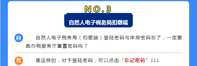 網(wǎng)上辦稅密碼忘了怎么辦？