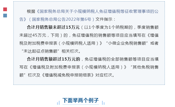@小規(guī)模納稅人，7月增值稅申報表填報指引來了！