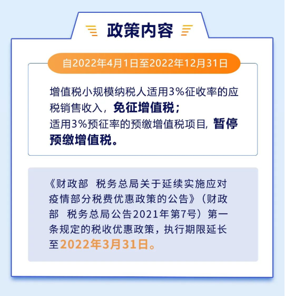 增值稅小規(guī)模納稅人免征增值稅“大禮包”來啦！