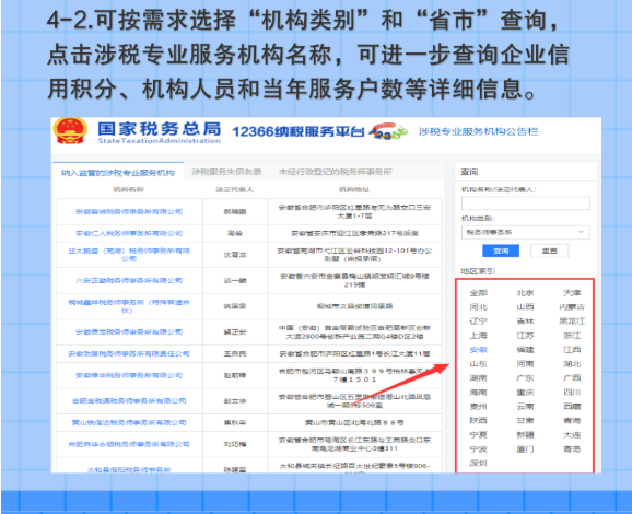 一圖帶您了解：涉稅專業(yè)服務(wù)機(jī)構(gòu)如何查詢