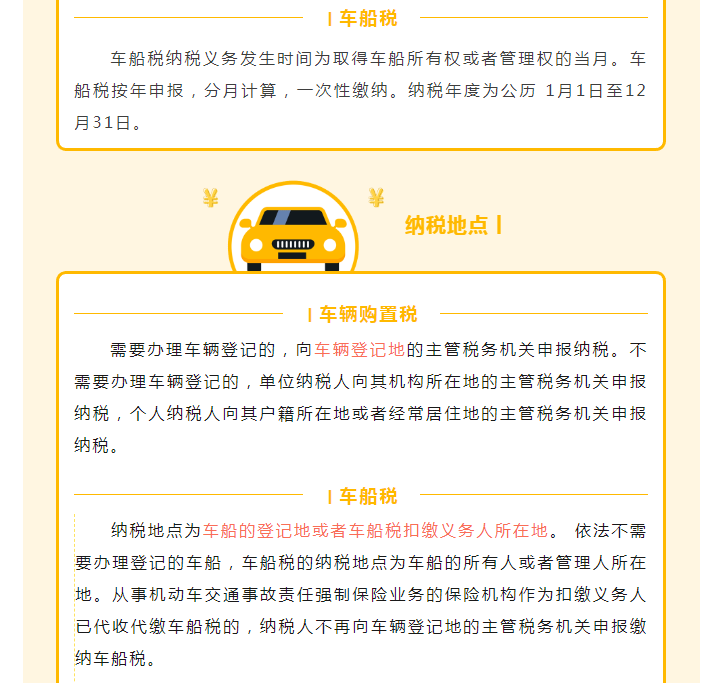 車輛購置稅和車船稅還是傻傻分不清？